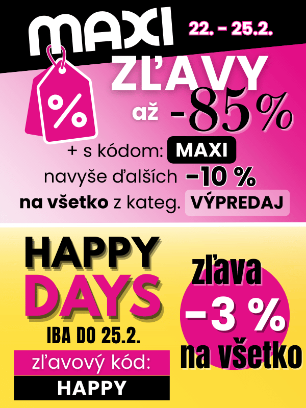 MAXI ZĽAVY | e-shop MAXMAX.sk