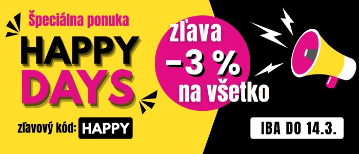 HAPPY DAYS |  e-shop MAXMAX.sk