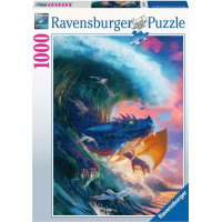 RAVENSBURGER Puzzle Dračie preteky 1000 dielikov