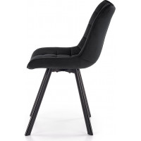 Jedálenská stolička STEFANIA - čierna