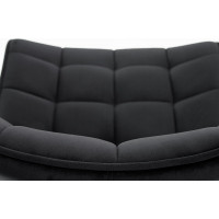 Jedálenská stolička STEFANIA - čierna