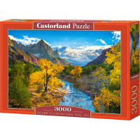 CASTORLAND Puzzle Jeseň v národnom parku Zion, USA 3000 dielikov