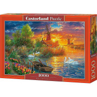 CASTORLAND Puzzle Holandská idylka 1000 dielikov