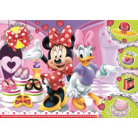 TREFL Trblietavé puzzle Minnie a Daisy 100 dielikov