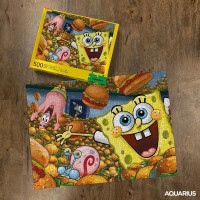 AQUARIUS Puzzle SpongeBob SquarePants: Krabie hambáča 500 dielikov