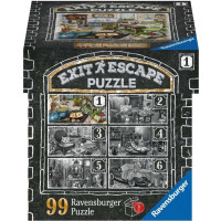 RAVENSBURGER Únikové EXIT puzzle Strašidelné sídlo 2: V obývacej izbe 99 dielikov