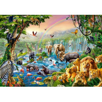 CASTORLAND Puzzle Rieka v džungli 500 dielikov