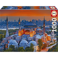 EDUCA Puzzle Modrá mešita, Istanbul 1000 dielikov