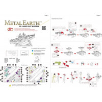 METAL EARTH 3D puzzle USS Arizona