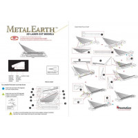 METAL EARTH 3D puzzle Most Sundial Bridge