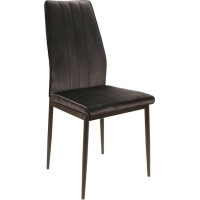 Jedálenská stolička VIRO - čierna