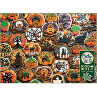 COBBLE HILL Puzzle Halloweenské sušienky 1000 dielikov