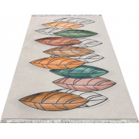Kusový koberec HONOR Leaves - béžový