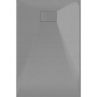 Sprchová SMC vanička MEXEN HUGO 100x150 cm - šedá, 42611015