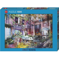 HEYE Puzzle In,Outside: Útek 1000 dielikov