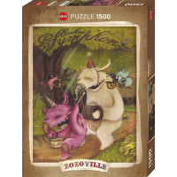 HEYE Puzzle Zozoville: Kukučková symfónia 1500 dielikov