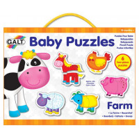 GALT Baby puzzle Farma 6x2 dieliky