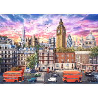 TREFL Puzzle Prechádzka Londýnom 4000 dielikov