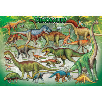 EUROGRAPHICS Puzzle vo desiatovom boxe Dinosaury 100 dielikov