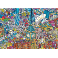 TREFL Puzzle UFT Eye-Spy Time Travel: Londýn 1000 dielikov