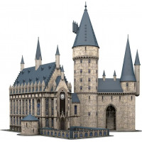 RAVENSBURGER Svietiace 3D puzzle Nočná edícia Harry Potter: Rokfortský hrad - Veľká sieň 643 dielikov