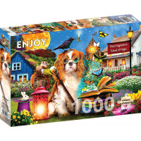 ENJOY Puzzle Škola kúziel 1000 dielikov