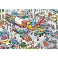 JUMBO Puzzle JvH Dopravný chaos 3000 dielikov