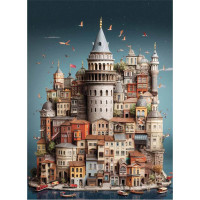 ANATOLIAN Puzzle Galata 1000 dielikov