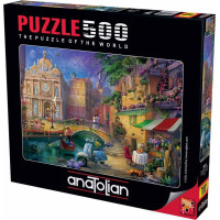 ANATOLIAN Puzzle Romantické Benátky 500 dielikov