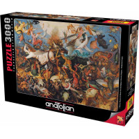 ANATOLIAN Puzzle Pád anjelov 3000 dielikov