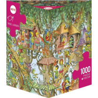 HEYE Puzzle Chaty na stromoch 1000 dielikov