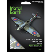 METAL EARTH 3D puzzle Lietadlo Supermarine Spitfire