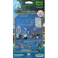 METAL EARTH 3D puzzle Premium Series: Avatar Scorpion Gunship