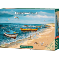 CASTORLAND Puzzle Art Collection: Ráno na morskom pobreží 500 dielikov