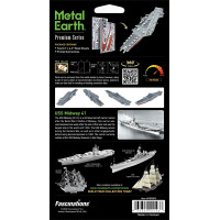 METAL EARTH 3D puzzle Premium Series: Lietadlová loď USS Midway