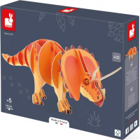 JANOD 3D puzzle Triceratops 32 dielikov