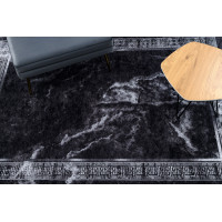 Kusový koberec Miro 51278.810 Marble black/white