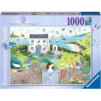 RAVENSBURGER Puzzle Chata na pobreží 1000 dielikov