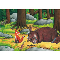 RAVENSBURGER Puzzle Gruffalo a zvieratá v lese 2x12 dielikov