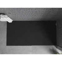 Sprchová SMC vanička MEXEN BERT 70x150 cm - čierna, 4K707015
