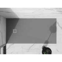 Sprchová vanička MEXEN STONE+ 90x200 cm - betónová šedá - minerálny kompozit, 44619020