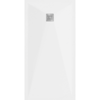 Sprchová vanička MEXEN STONE+ 80x160 cm - biela - minerálny kompozit, 44108016