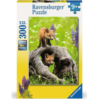 RAVENSBURGER Puzzle Zvedavé líšky XXL 300 dielikov