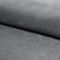Jedálenská stolička LOTUS Velvet - šedá / čierna