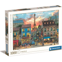 CLEMENTONI Puzzle Ulica Paríža 1000 dielikov