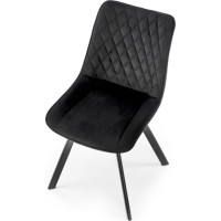 Jedálenská otočná stolička REMI - čierna