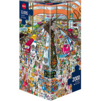 HEYE Puzzle Vlaková stanica 2000 dielikov