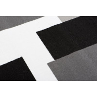 Kusový koberec TAPIS Squares - tmavo šedý