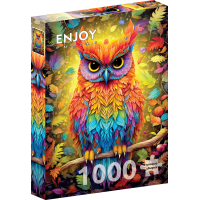 ENJOY Puzzle Jesenná sova 1000 dielikov