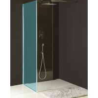 Polysan MODULAR SHOWER pevný panel na inštaláciu na stenu modulu MS2, 400 mm, ľavý MS2B-40L